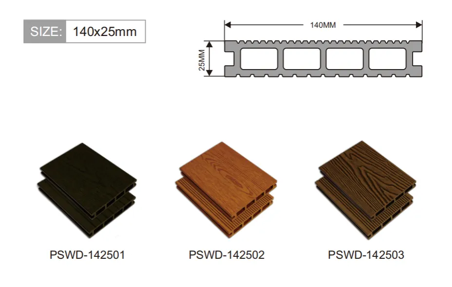 WPC floor decking-Dimensions WPC floor decking-Dimensions