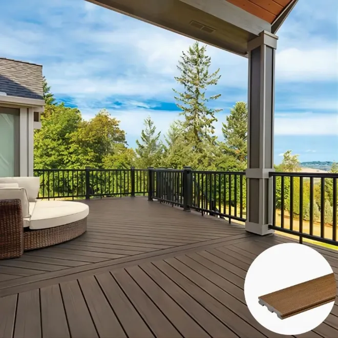 Capped WPC Decking Applicable scenarios 4 Capped WPC Decking Applicable scenarios 4