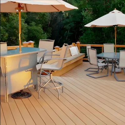 Grooved WPC Decking Suitable Application Scenarios 3 Grooved WPC Decking Suitable Application Scenarios 3