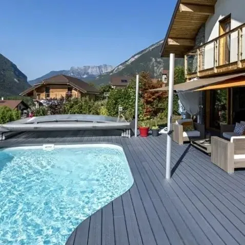 Pool Wood Plastic Composite Deck Pool Wood Plastic Composite Deck