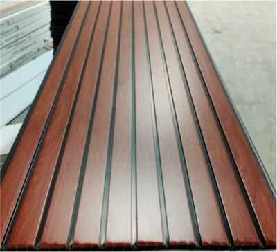 Wood Grain Fluted PVC Panel